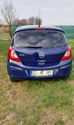 Opel Corsa cena 12900 przebieg: 162080, rok produkcji 2012 z Łódź małe 137